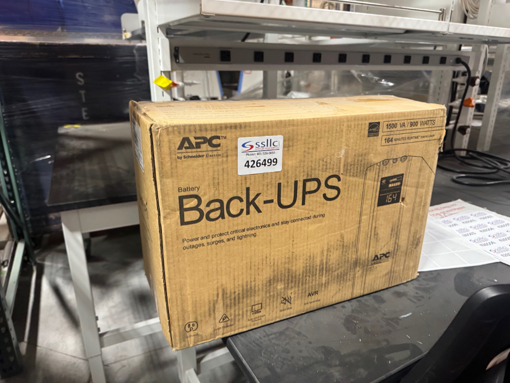 Image of Unused APC Back-UPS Uninterruptible Power Supply